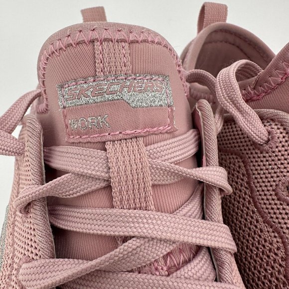 Skechers Pink Bulkin-Balran Work Shoes Composite Safety Toe sz 7 Women's 108033 - Picture 5 of 8